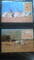 WWF Niger 1985 Wüstenantilope Satz Maximumkarten