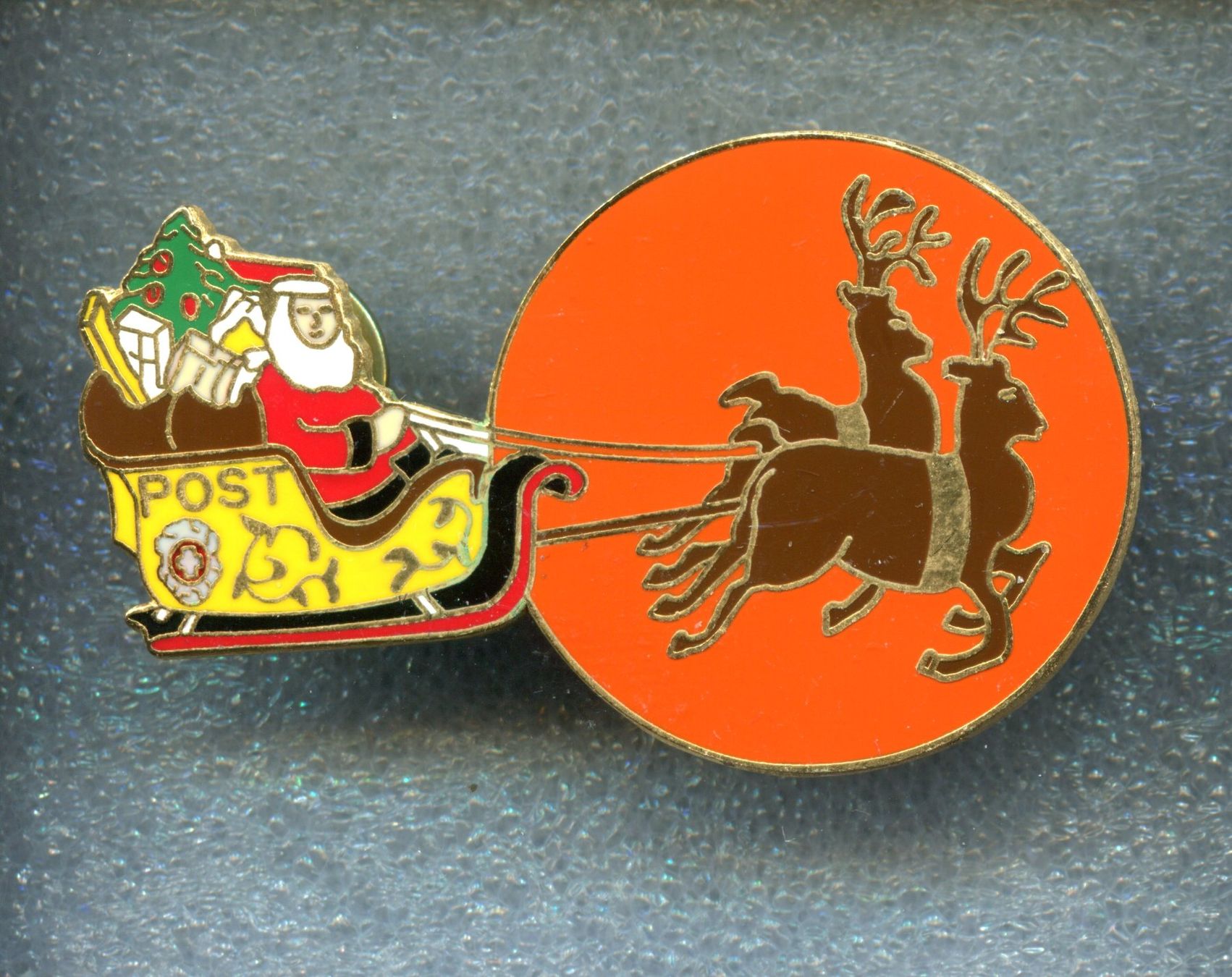 Placchette & Badge: PTT  WEIHNACHTSMANN – Usato da Winterthur venduto da Sammleroase
