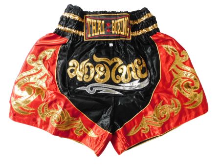 Muay Thai Shorts Erwachsene Schwarz M L XL XXL XXXL Training