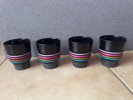 NESPRESSO Touch Lungo Cups Geckeler Michels Black Multicolor