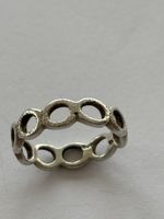 Silberring 925 mit Kreis-Muster 