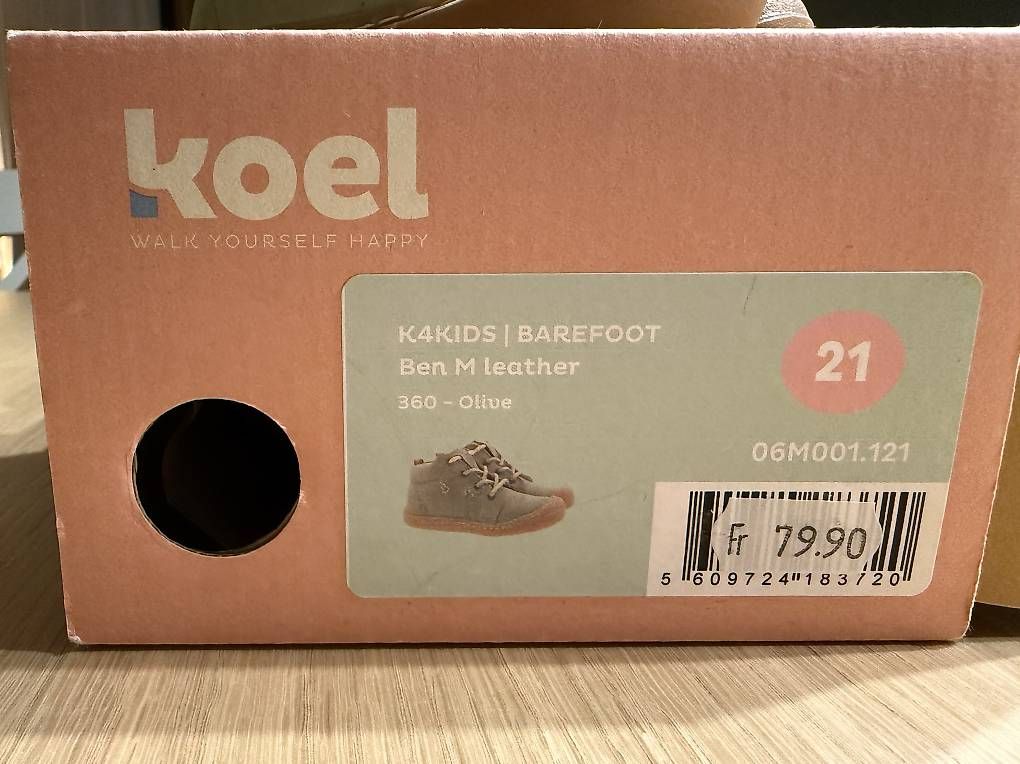 Schuhe für Jungen: Koel Gr. 21 Barfussschuhe Ben – Neu und originalverpackt aus Gümligen von buzzi84 1