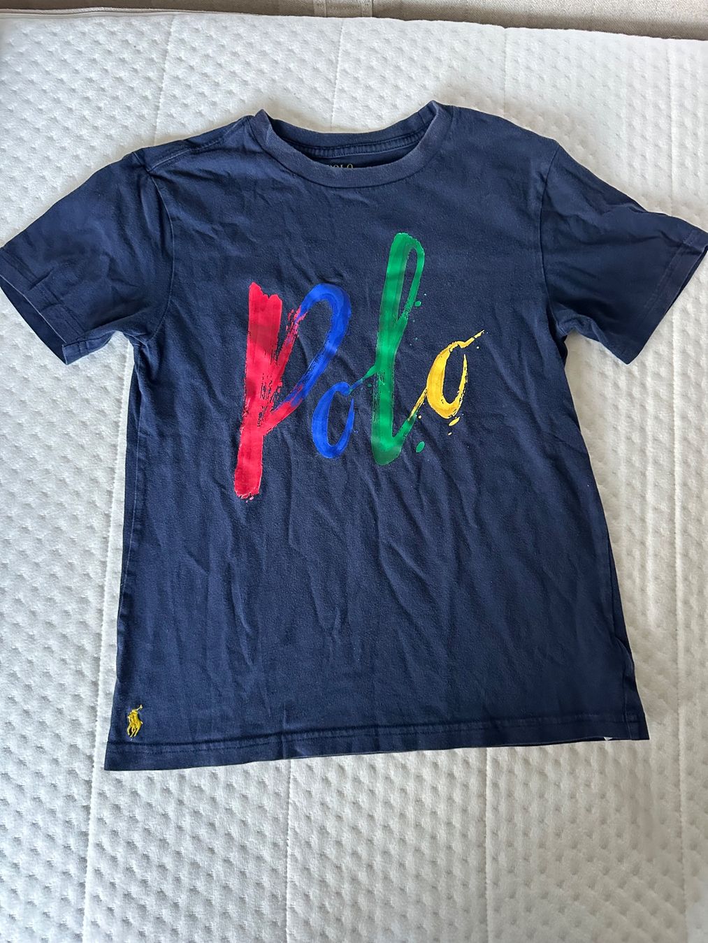 Ralph Lauren T-Shirts: Ralph Lauren Blue TShirt Size 8, 140 – Gebraucht aus Montagnola von eva_gm6j