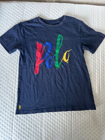 Ralph Lauren Blue TShirt Size 8, 140