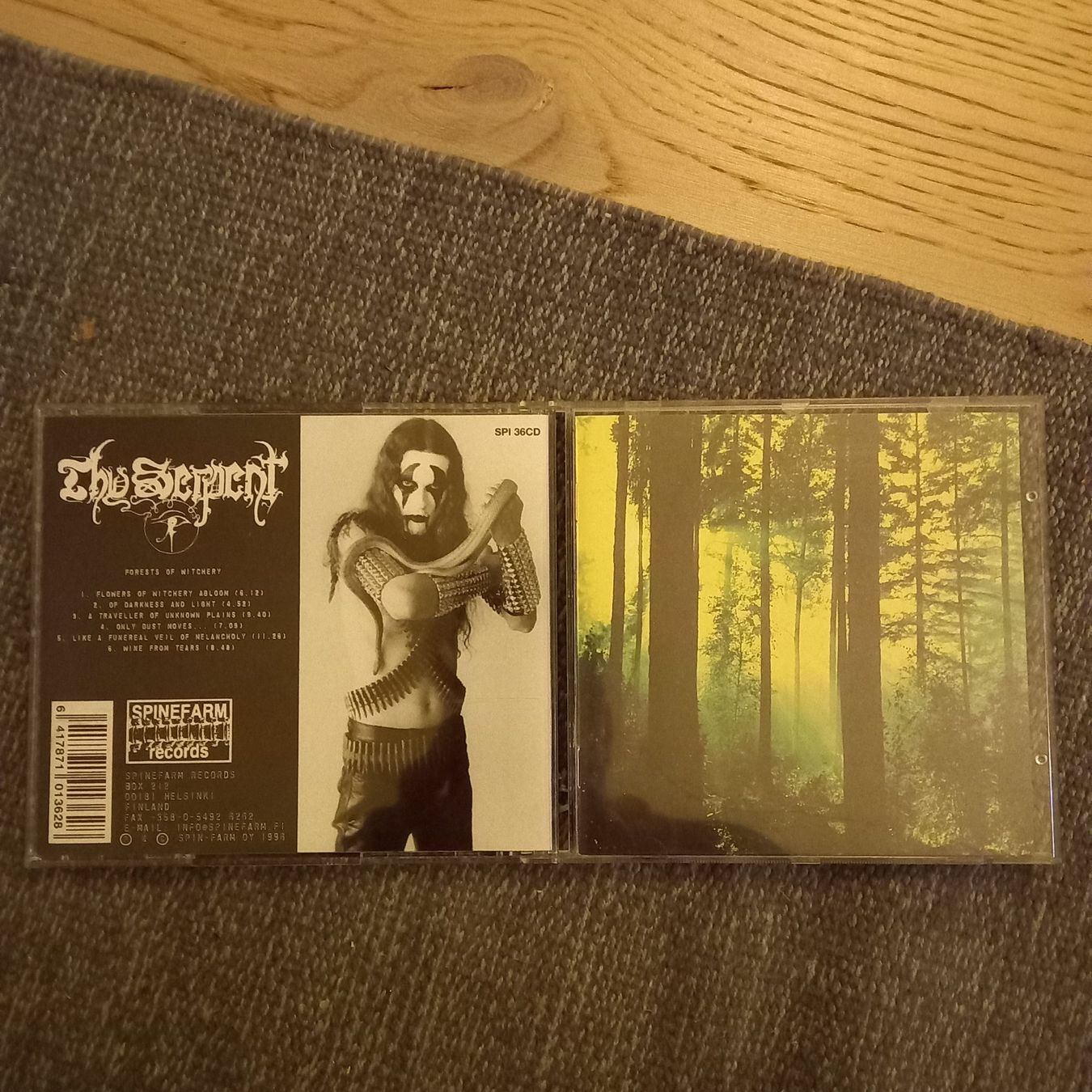 CDs: Thy serpent- forests... – Gebraucht aus St-Cergue von VeganWarrior