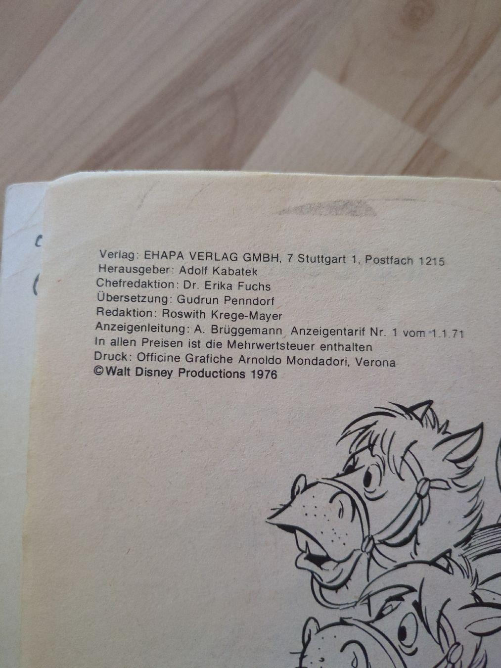 Comics: Lustiges Taschenbuch von 1976 – Gebraucht aus Susten von Pu0 1