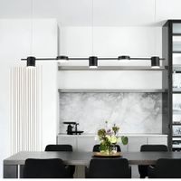 Nordic Nios Pendant Lamp – 5 Elements – Black