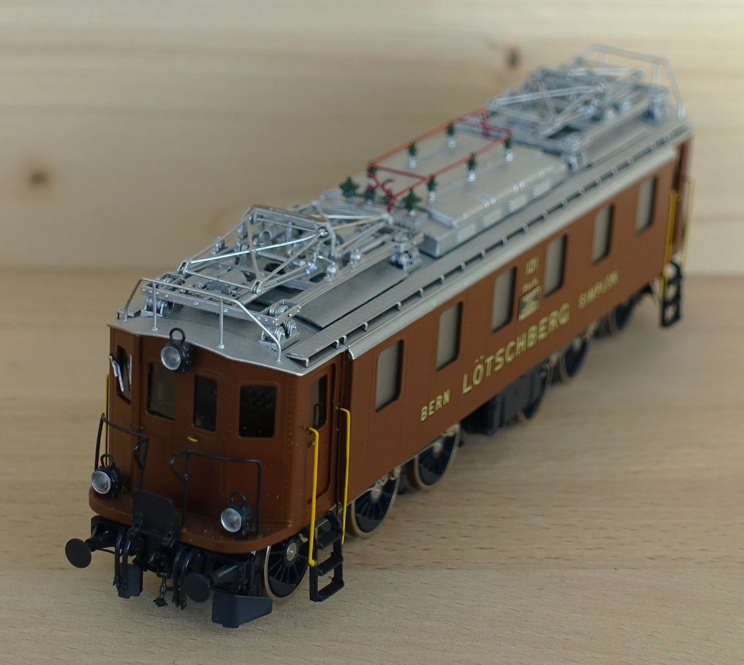 Fulgurex Modellini di ferrovie: BLS Ce 6/6 121. Fulgurex. DC analog. – Nuovo (secondo la descrizione) da Horw venduto da SwissSteamMemories 2