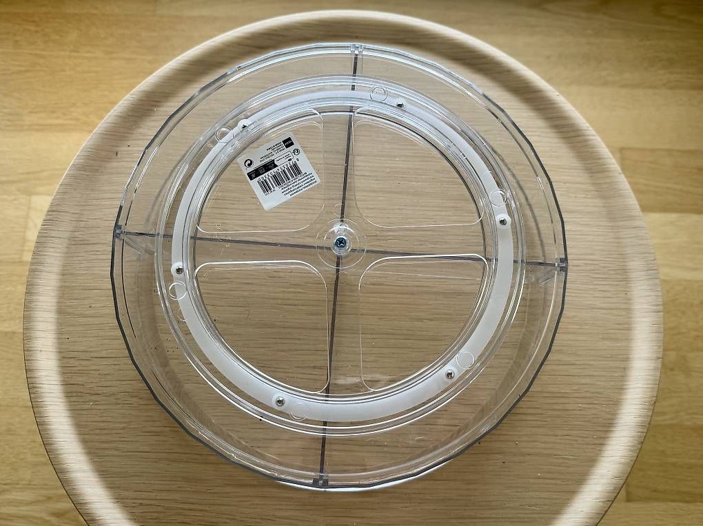Contenitori & Simili: Drehplatte Klarplastik 360° – Usato da Bern venduto da mon_2lbl 1