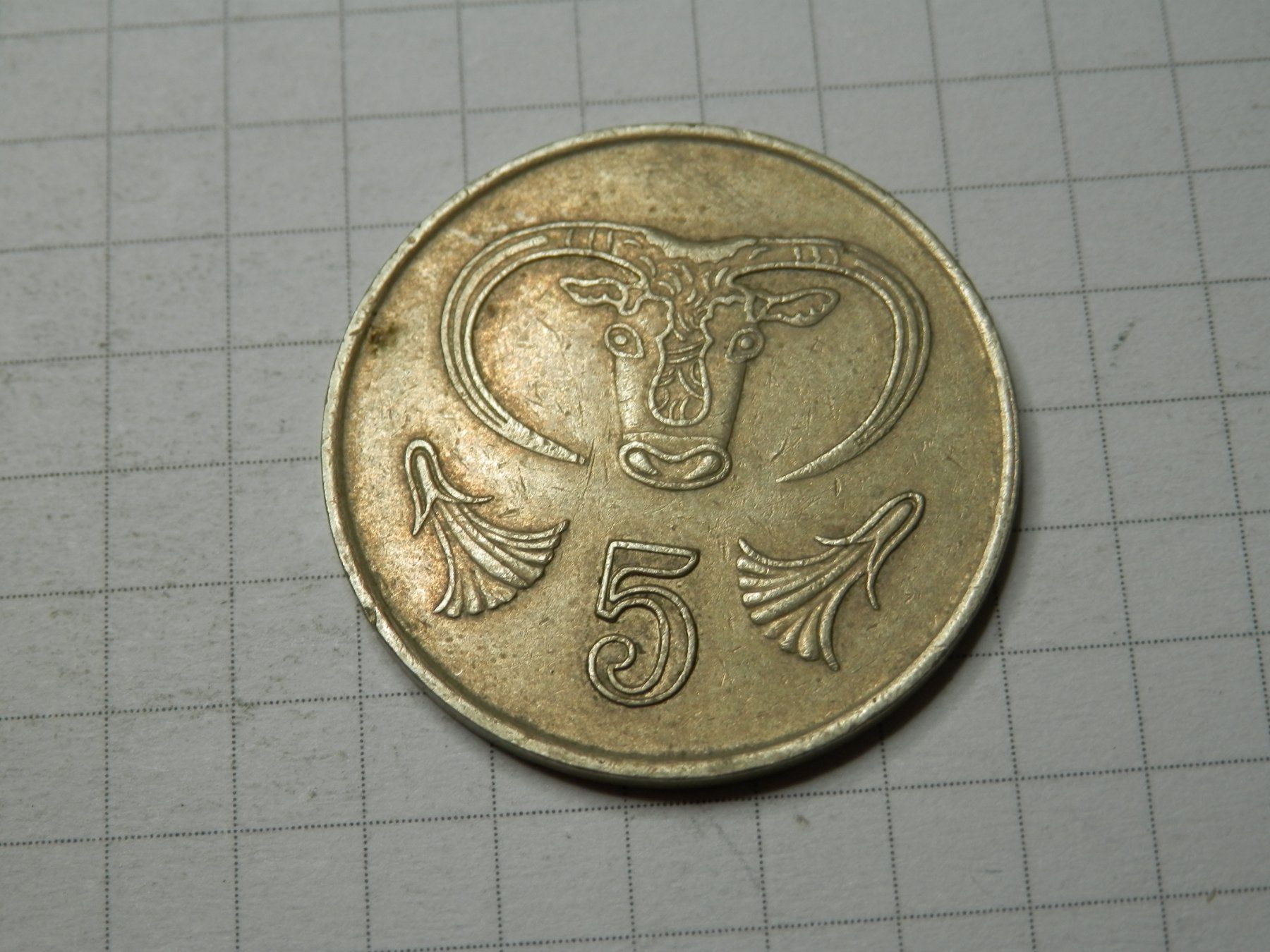 Tutti le monete: Zypern 5 Cent, 1987 – Usato da Weiach venduto da weiach81 1