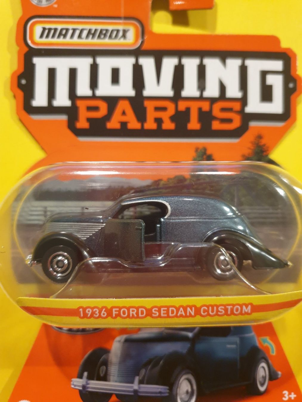 Matchbox Modellini d'auto: Matchbox 1936 FORD SEDAN CUSTOM – Nuovo e nell'imballaggio originale da Oftringen venduto da Rotor 1