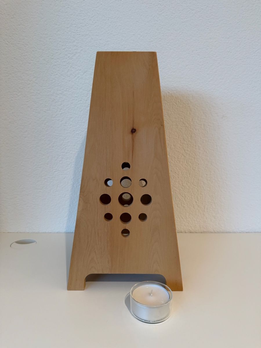 Portacandele: Windlicht aus Arvenholz – Usato da Allschwil venduto da Pearl19 2