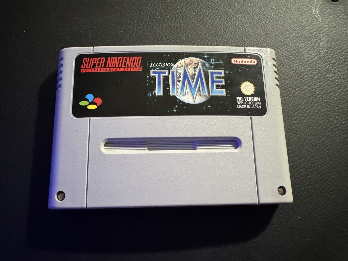 Jeux: Jeu Super Nintendo Illusion of Time – D'occasion à Blonay par ADO_79