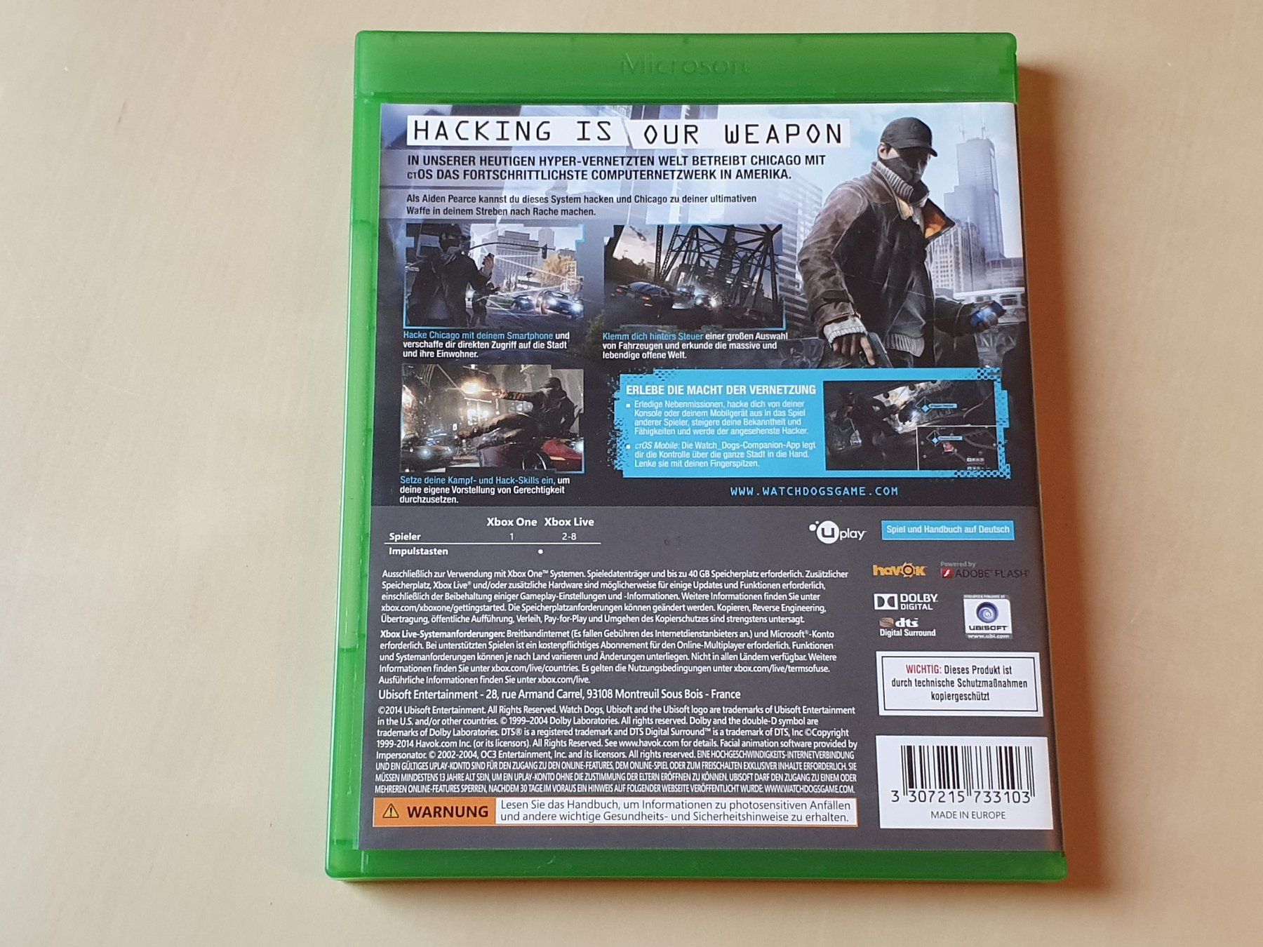 Microsoft Giochi: Watch Dogs – Usato da Stansstad venduto da collectorsshop 1