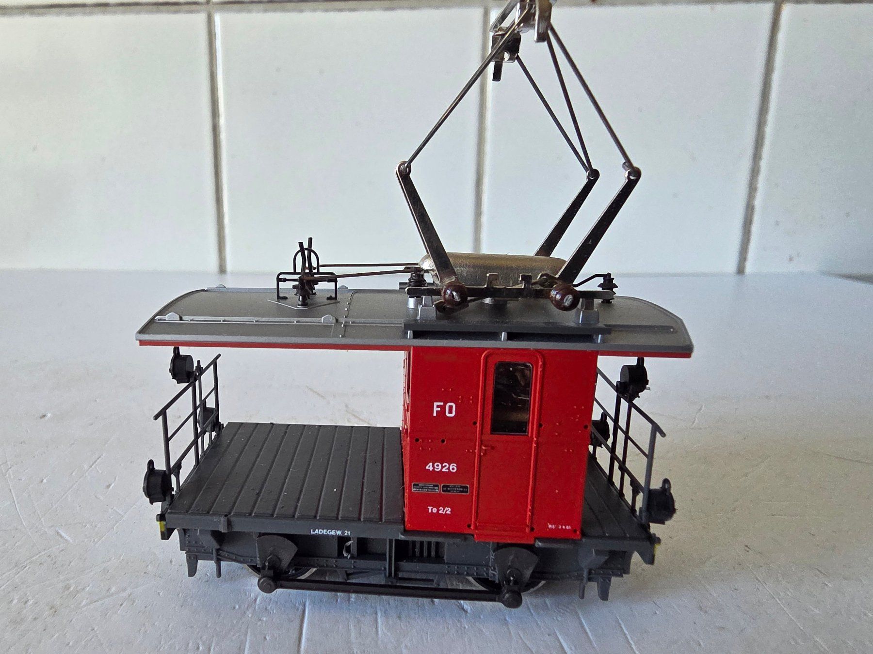 Bemo Modellini di ferrovie: Elektr. Traktor FO, Te 2/2, Lok-Nr. 4926 – Nuovo (secondo la descrizione) da Seuzach venduto da Loeckeli01 3