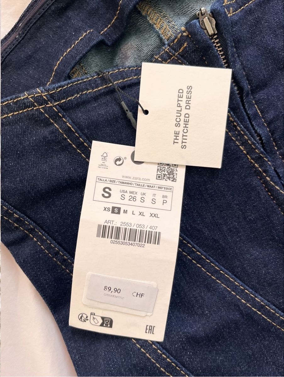 Zara Vestiti: Robe en denim ZARA – Nuovo e nell'imballaggio originale da Fribourg venduto da Wabisabi. 2