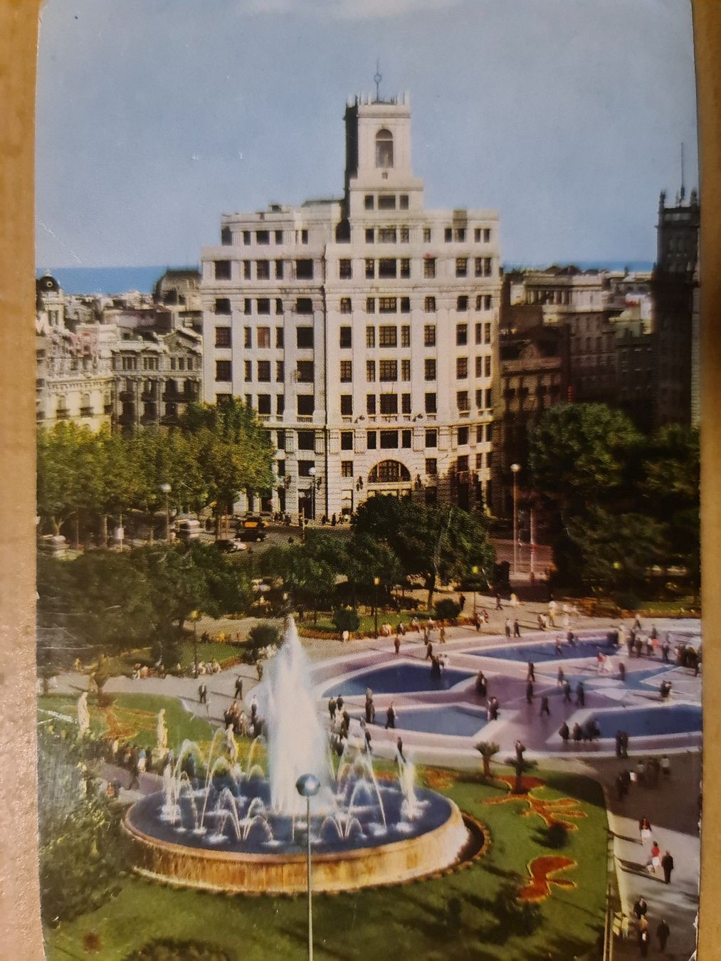 Cartoline postali: Ansichtskarte Plaza Catalunya Barcelona Spanien – Nuovo (secondo la descrizione) da Dintikon venduto da Vexi