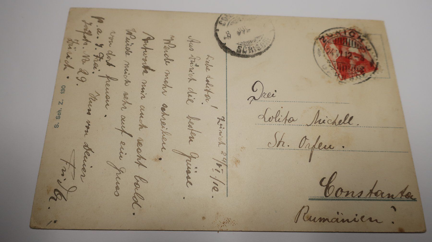 Cartoline postali: Zürich Landesmuseum 1912 – Usato da Cormoret venduto da Pascalll2001 4