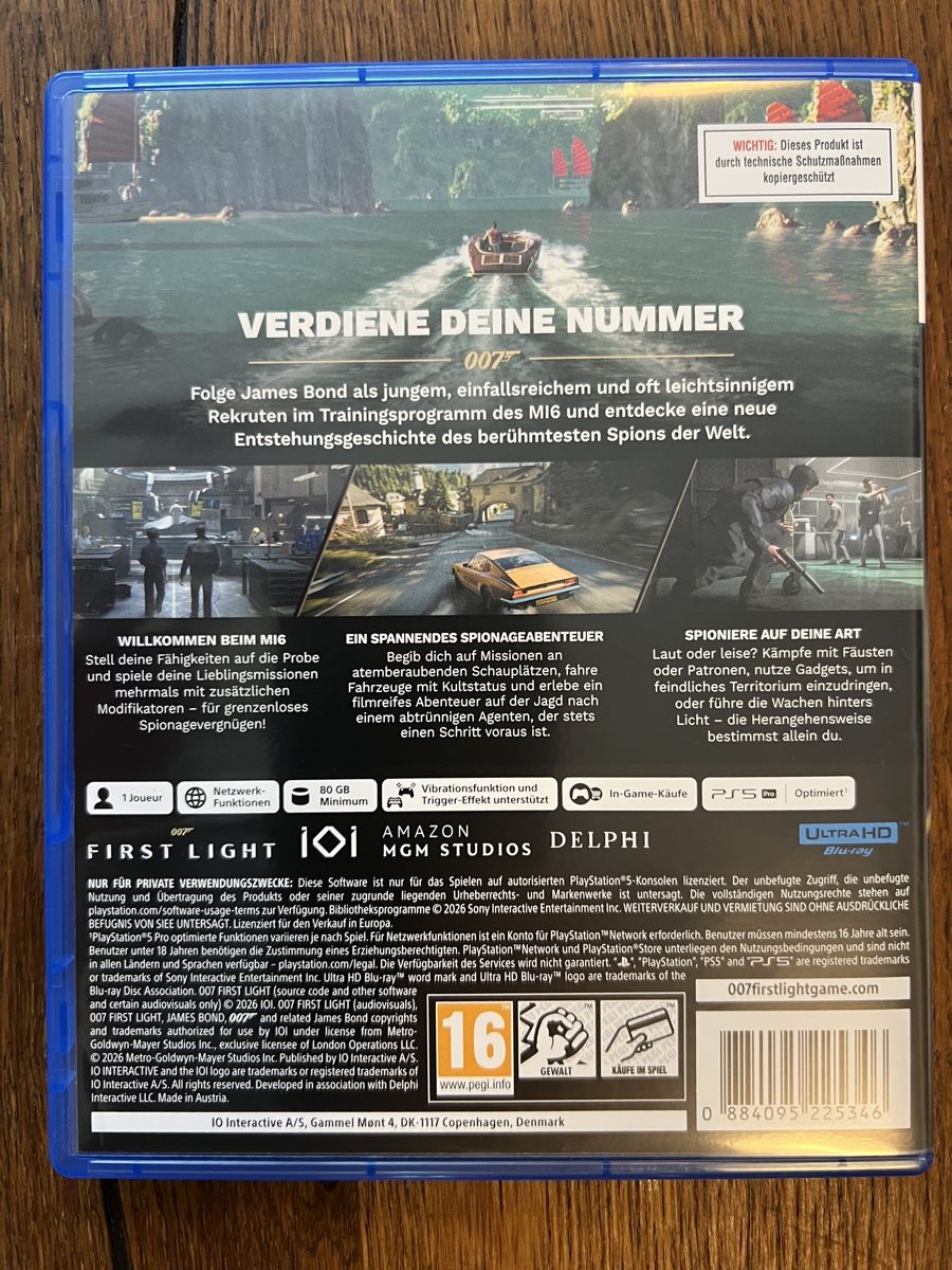 Spiele: James Bond - First Light PS5 – Gebraucht aus Bottmingen von funnybunnies 1