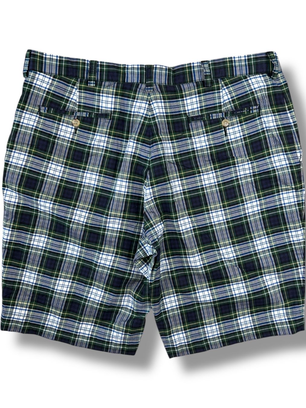 Ralph Lauren Pantalons: Short Patchwork Ralph Lauren Bleu et Vert - W38 – Neuf (Voir description) à Hauterive NE par Leo_o 1