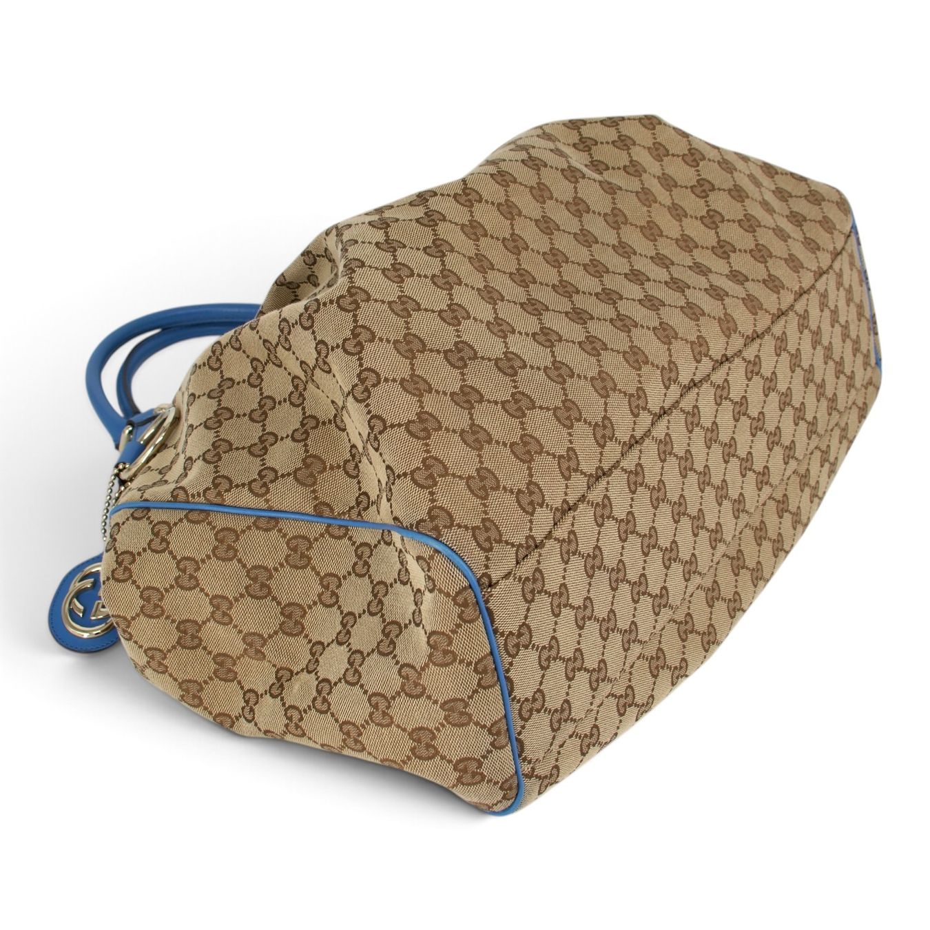 Gucci Sacs femmes: Gucci Sukey GG beige/blau – D'occasion à Binningen par Designerlabels 7