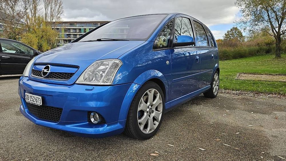 OPC OPEL MERIVA A, Ardenblau, Xenon, Standheizung (Gebraucht) in ...