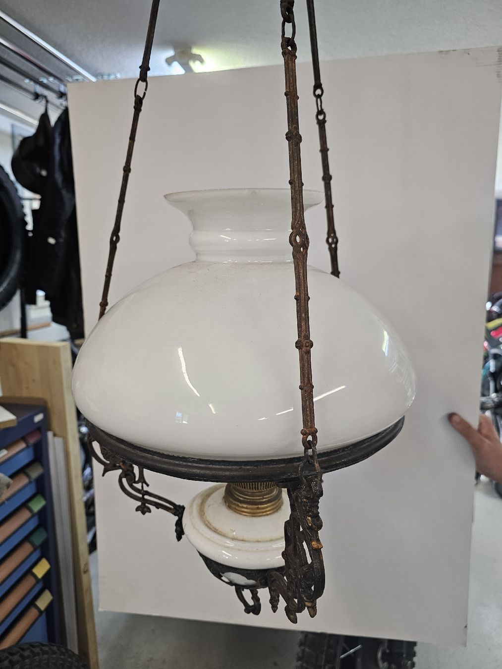 Lustres & lampes de plafonds: Antike Petrollampe – D'occasion à Mauren TG par Manawatu 1