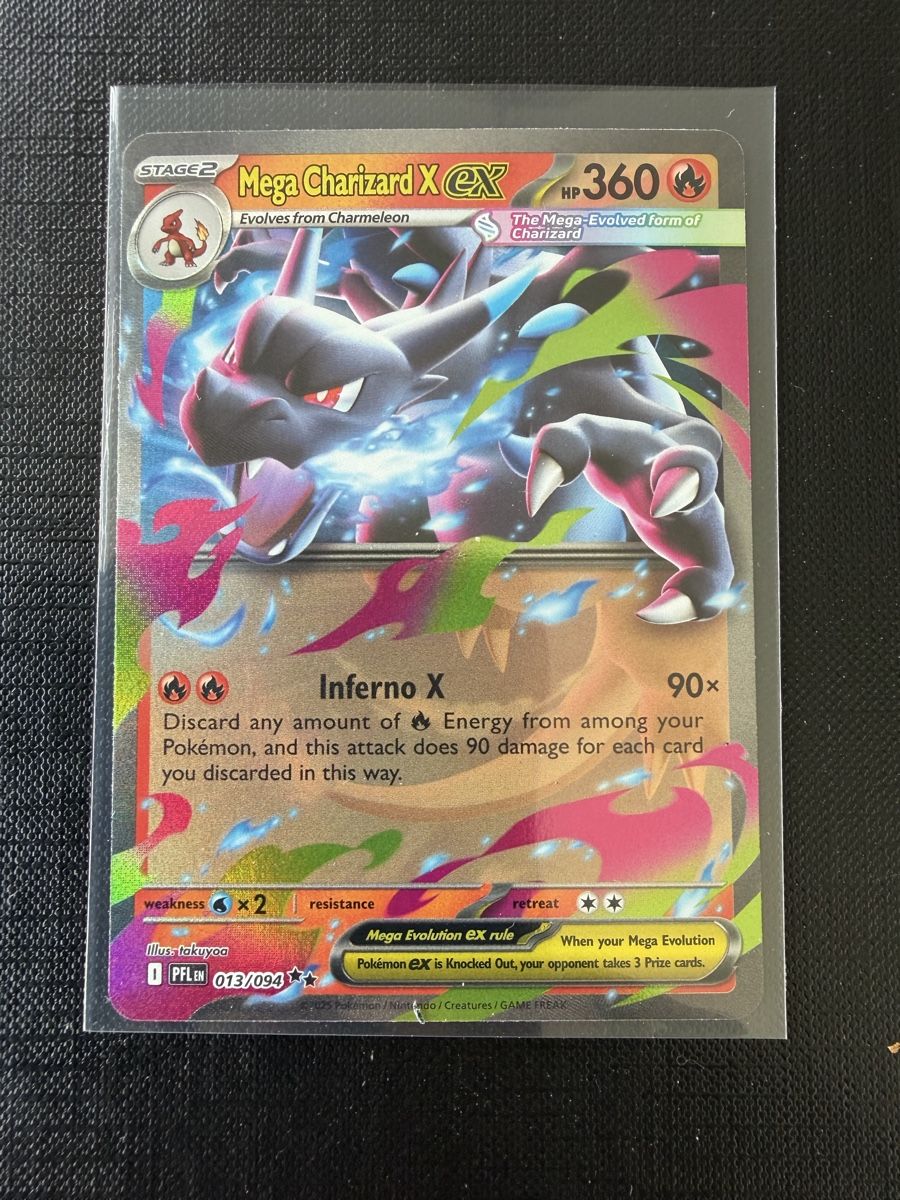 Pokémon Carte collezionabili: Mega Charizard X ex #013 PFL EN – Nuovo (secondo la descrizione) da Savigny venduto da Matgab94