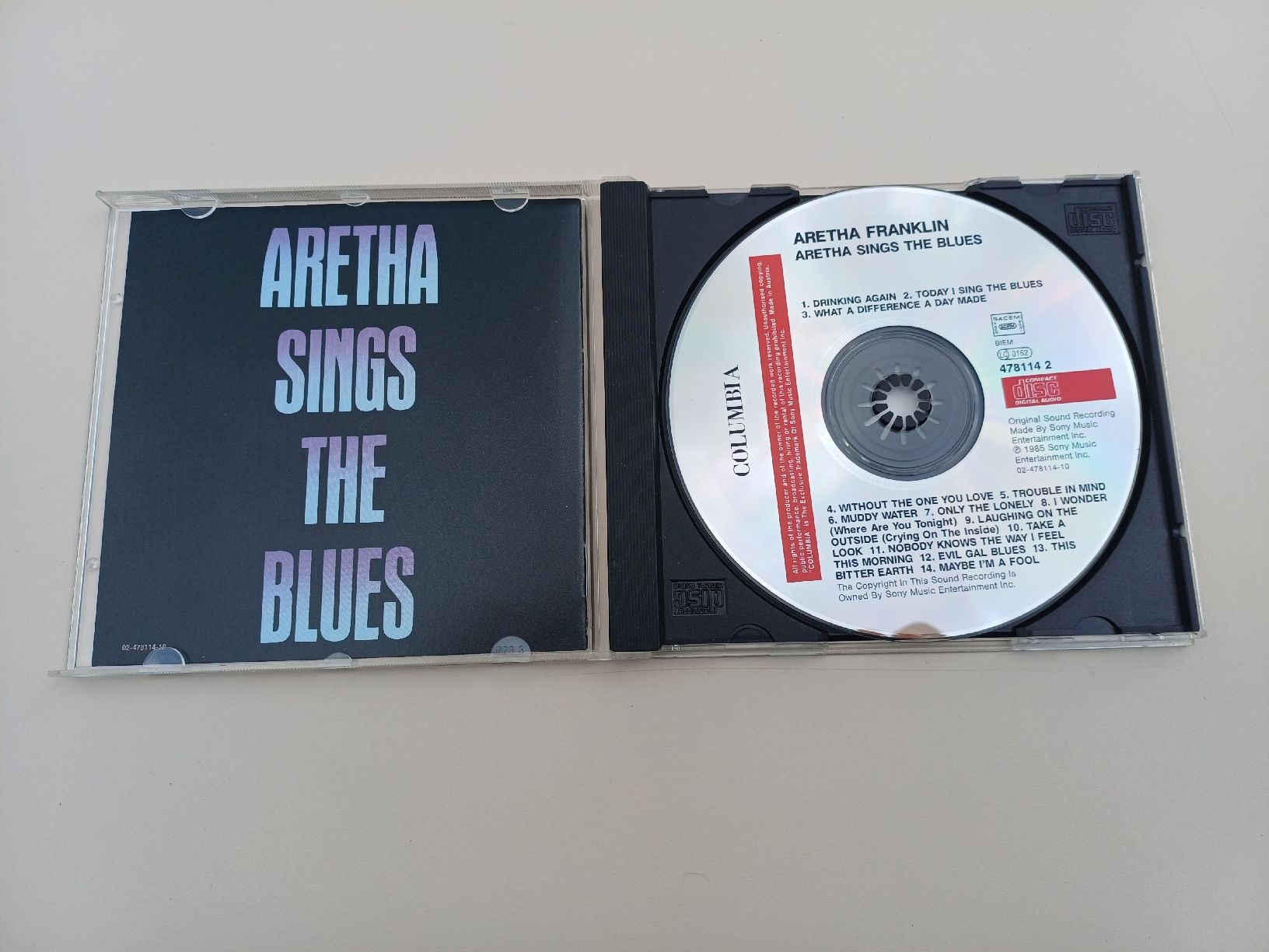 CDs: Aretha sings the blues - CD – Gebraucht aus Begnins von Drastic-Sound 2