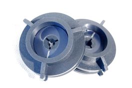 Ein Paar NAB - Adapter von REVOX/STUDER mit neuen Gummis