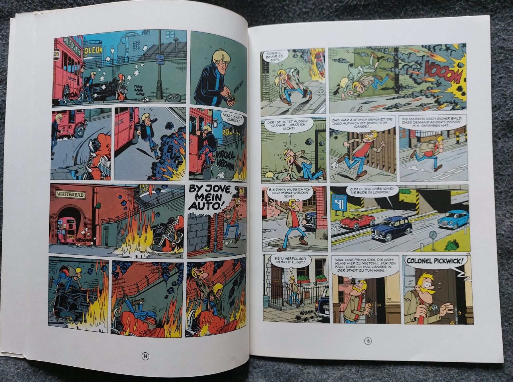 Fumetti: Comics - Percy Pickwick. Sieben Tage Angst. Carlsen Comics – Usato da Urtenen-Schönbühl venduto da Kahru 4