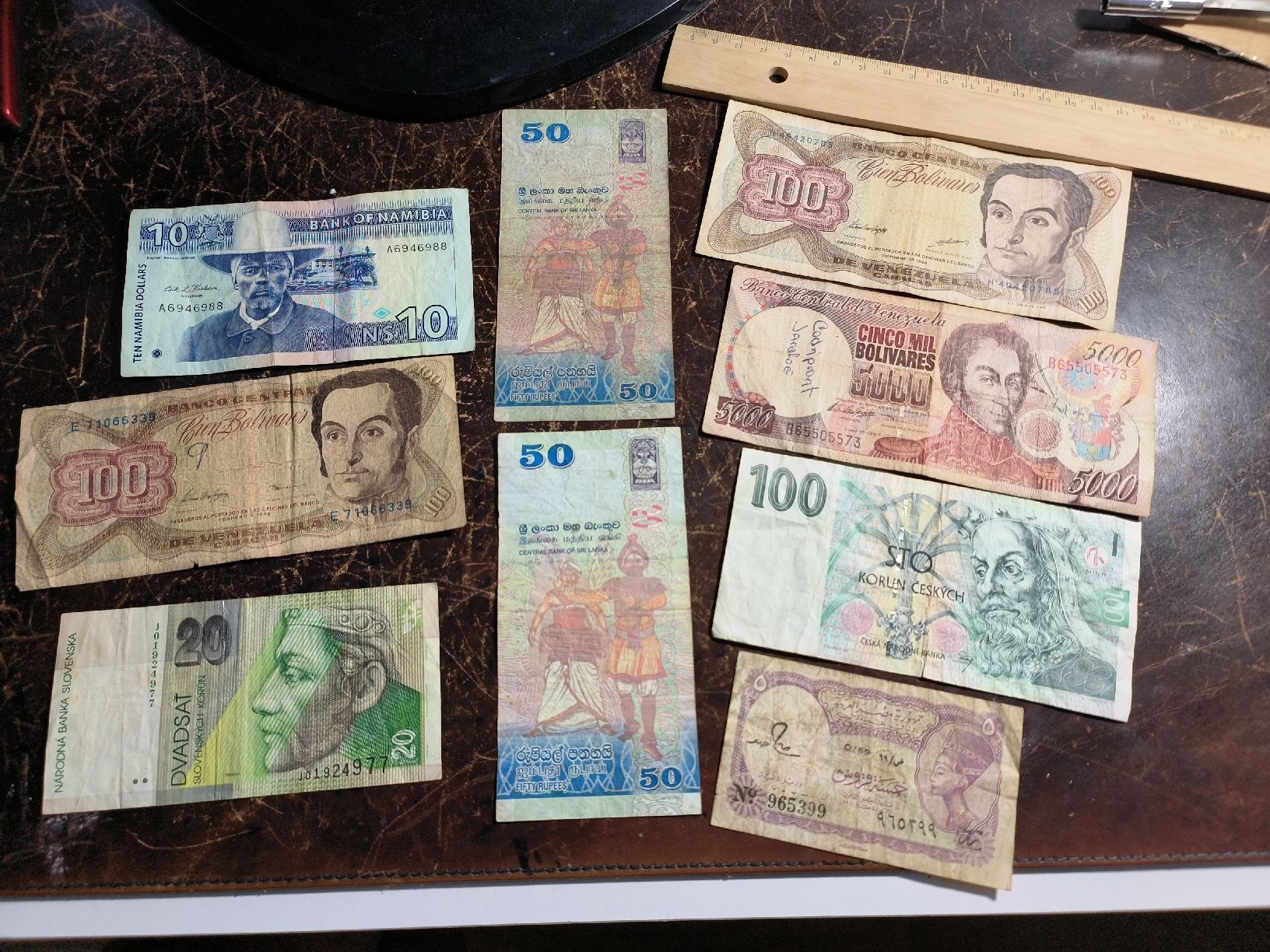 Banconote: Diverse Sammlung ausländischer Banknoten – Usato da Obfelden venduto da mw983