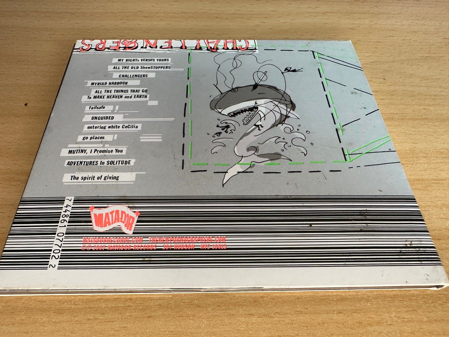CDs: The New Pornographers – Challengers – D'occasion à Rikon im Tösstal par Alpenmutz 1