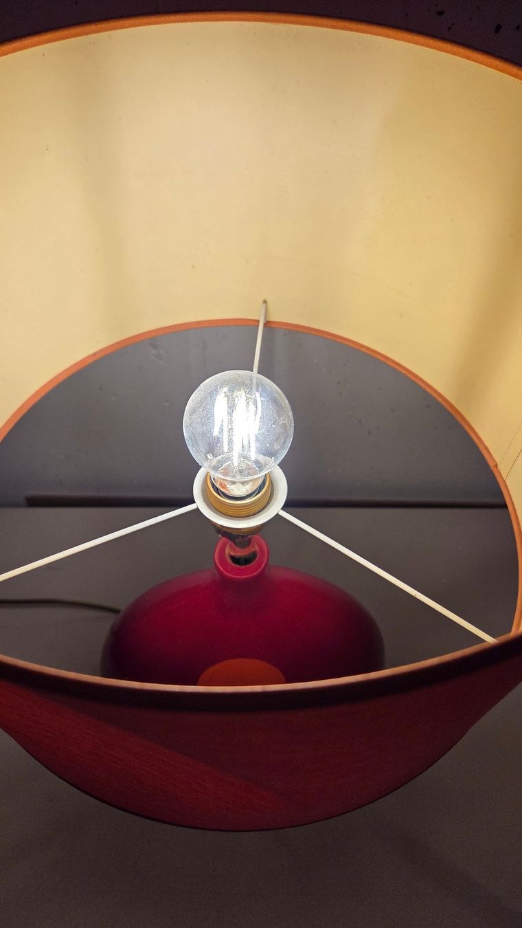 Lampen: Lampe rouge pour table – Gebraucht aus Steffisburg von edibol 4