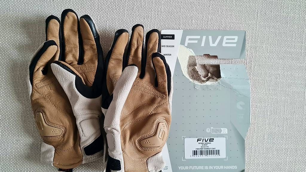 Handschuhe & Handstulpen: Damen Motorrad / Roller Handschuhe beige Gr 7 – Gebraucht aus Arlesheim von Birke007 2