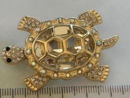 Luxus Elegante  Brosche Farbe: Gold