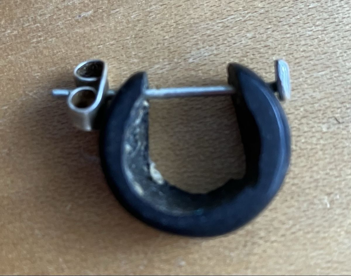 Boucles d'oreille: Ohrstecker Silber Holz – D'occasion à Lyss par Punktum01 2