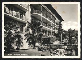 Locarno, Hotel Quisisana, Gartenpartie