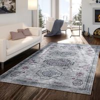 EINZELSTÜCK zum Sonderpreis ❌ Teppich Vintage Boho 160x220