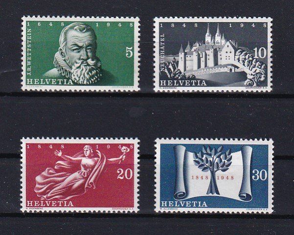 Tous les timbres: SUISSE 1948 - Centenaire de la Constitution. ** – Neuf (Voir description) à Bussigny par jacky1953