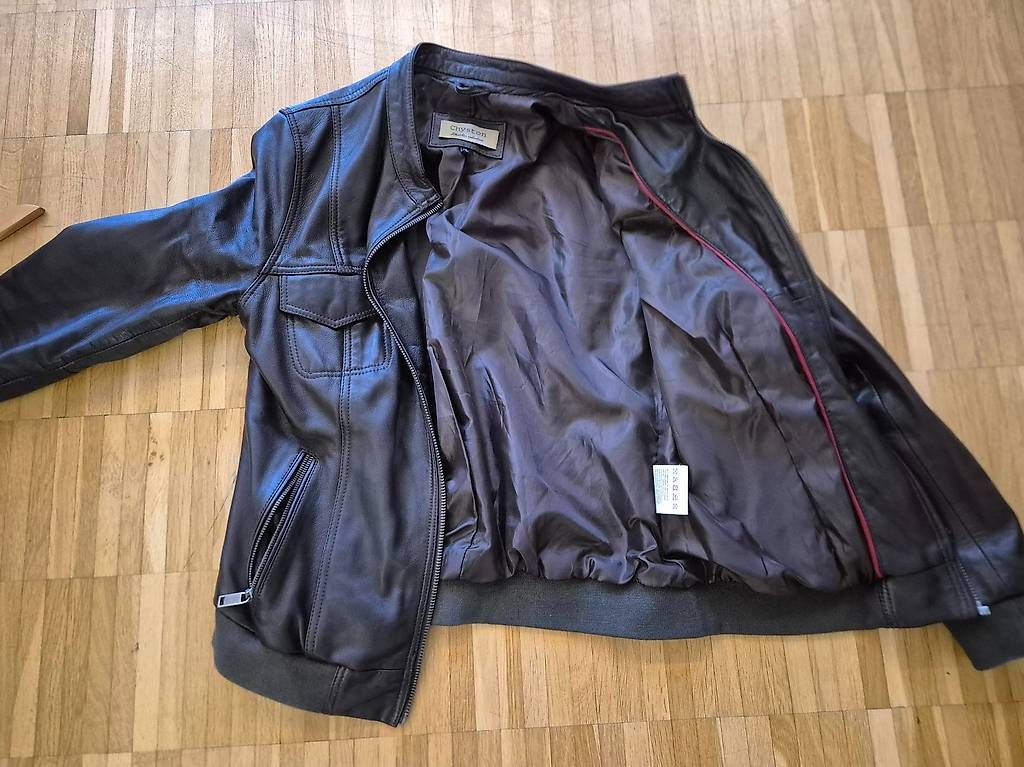 Giacche: Echtlederjacke braun, Grösse L – Nuovo e nell'imballaggio originale da Liestal venduto da Levanto68 1