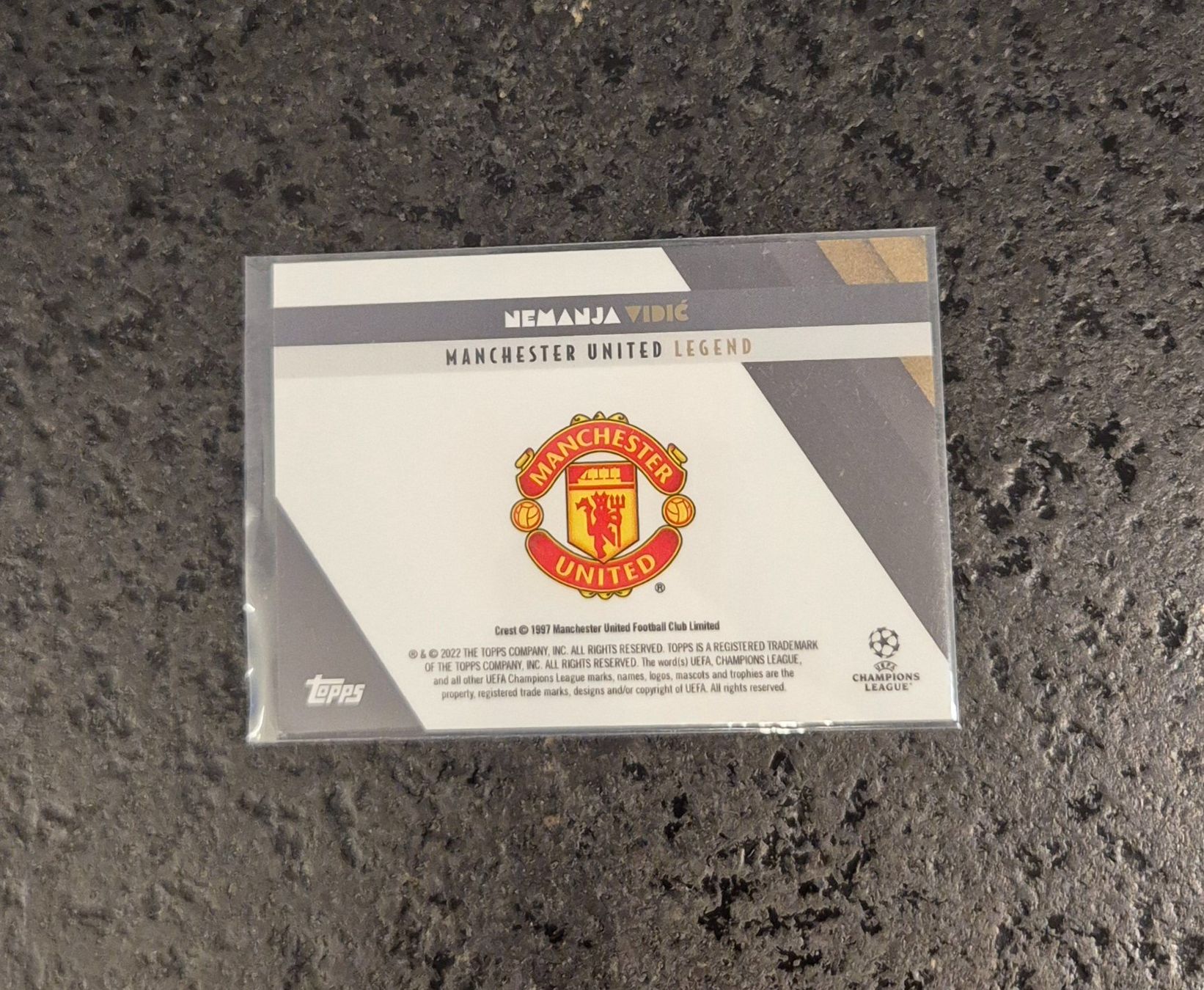 Topps Carte collezionabili: Nemanja Vidic - Manchester United - Topps – Nuovo (secondo la descrizione) da Burg AG venduto da Danoe 1