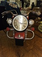 Ausgefallene Motorrad-Uhr, Vintage-Stil, ( F)