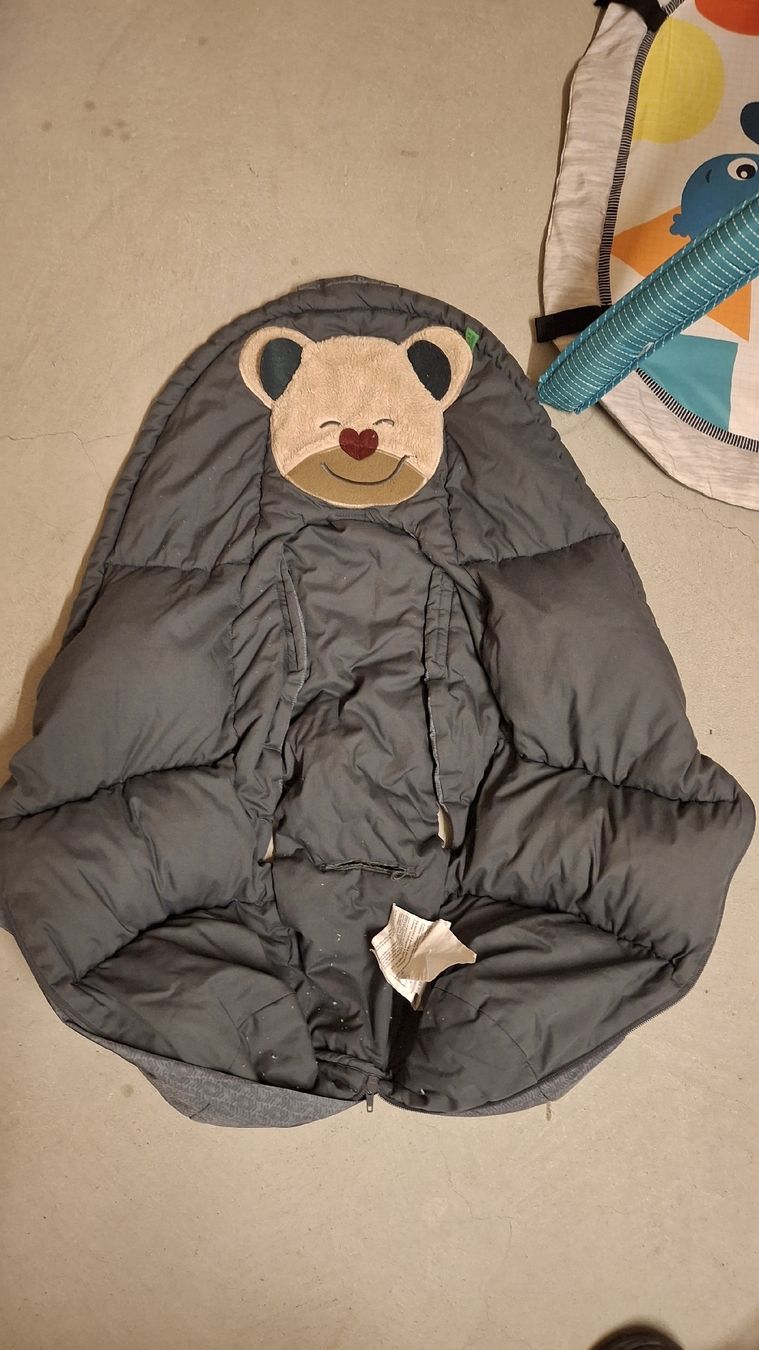 Odenwälder Sacchi a pelo: Fusssack für Babys – Usato da Lenzburg venduto da Stalder999