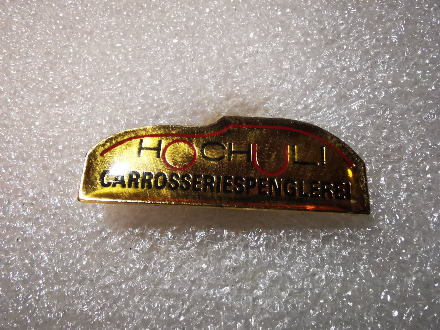 Placchette & Badge: Ansteckpin 12: Hochuli – Usato da Oppligen venduto da Pin-Fall-Shop