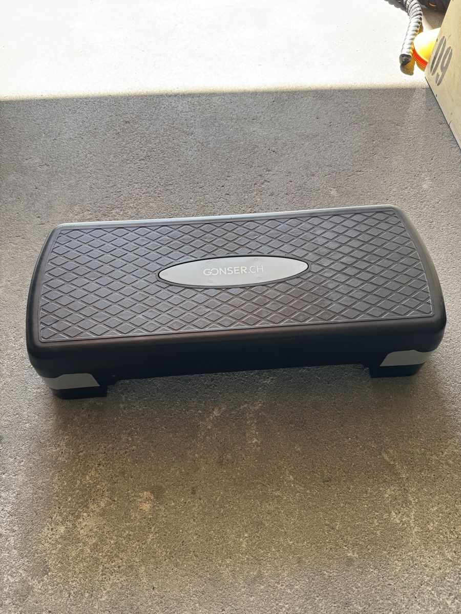 Gonser Hometrainer: Aerobic Stepper höhenverstellbar – Nuovo (secondo la descrizione) da Büron venduto da Sasho_wrst 1