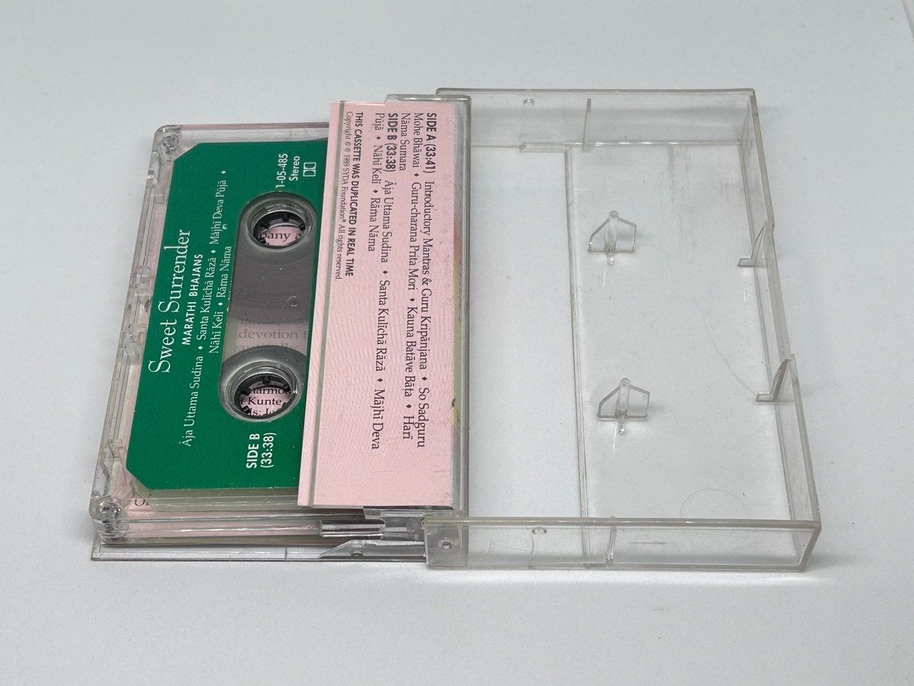 Musicassette: "Sweet Surrender" - Vijaya - 1989 – Usato da Giubiasco venduto da LorisVale 2
