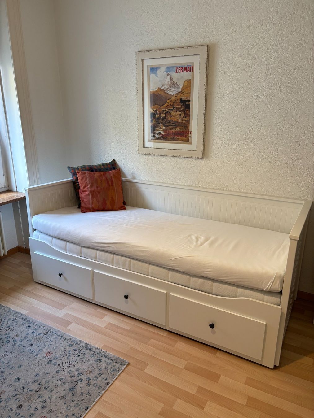 Ikea Letti: Tagesbett// Ausziehbett – Usato da Zürich venduto da nad_yj6c 1