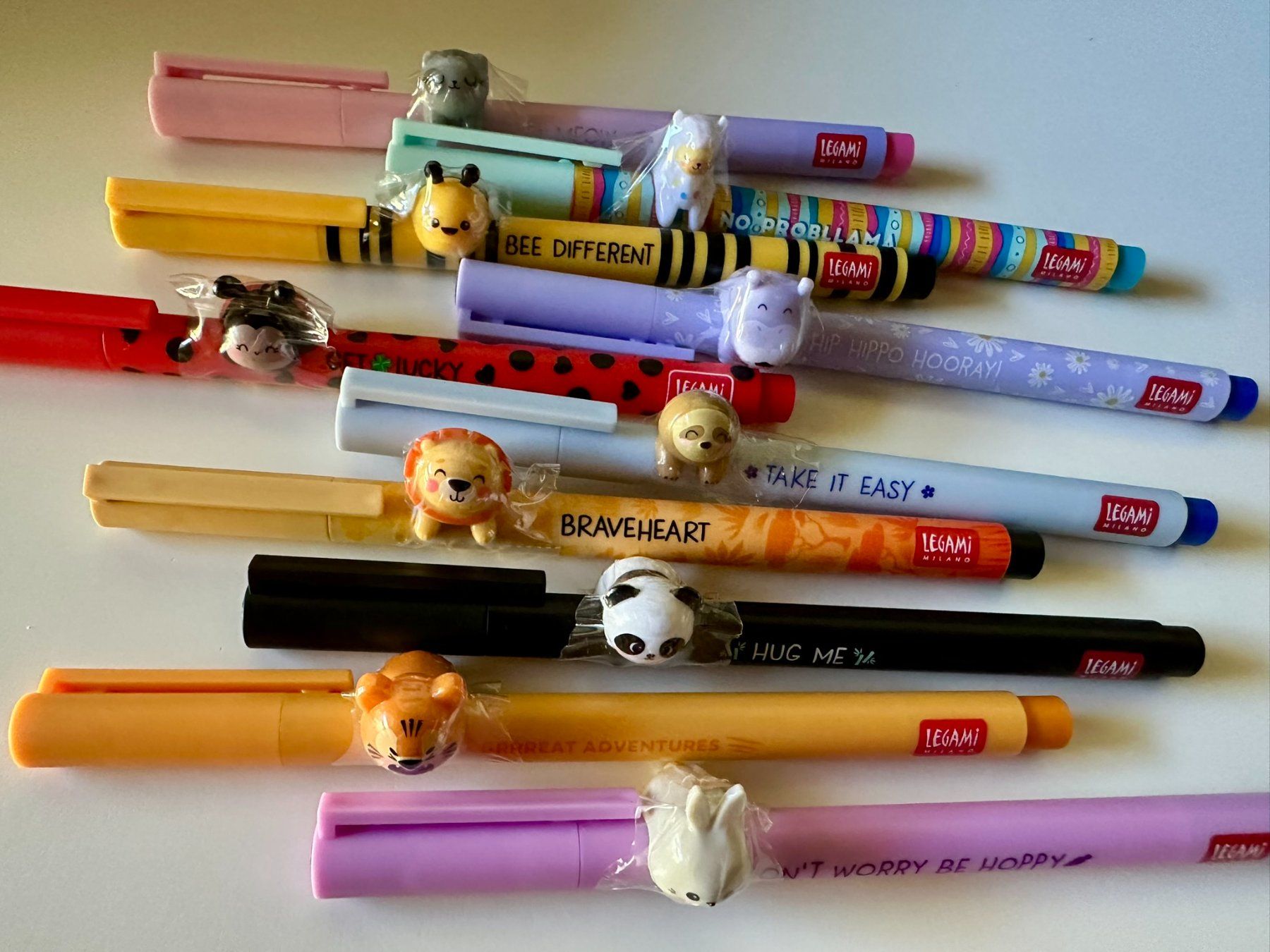 Penna & Evidenziatori: 10x Legami Lovely friends – Nuovo e nell'imballaggio originale da Bernex venduto da euma1976 3