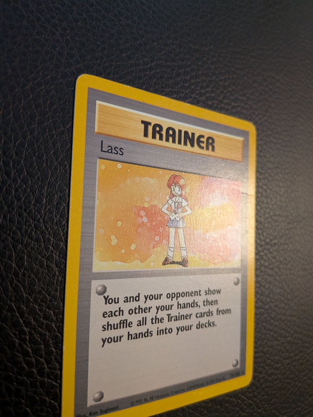 Pokémon Carte collezionabili: 1999 Base Set Lass rare 75/102 Ab 1 – Usato da Paradiso venduto da Pkmn10 1